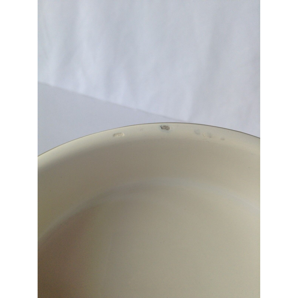 2 Wedgwood Fruit Dessert Sauce Bowls Quiche Stoneware Approximate 6 3/4"x1 6/8" - Picture 5 of 11